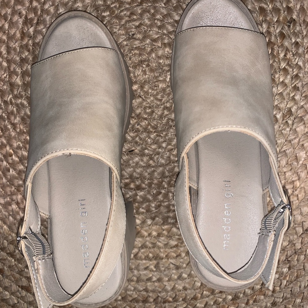 Madden Girl | beige (tan) | platform/heels| women's 7.5 - Picture 4 of 4